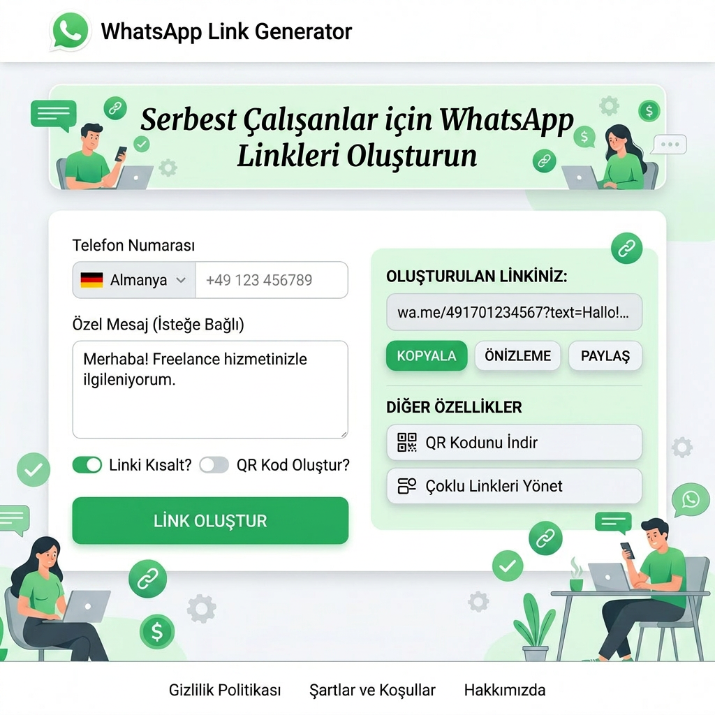WhatsApp Link Oluşturucu